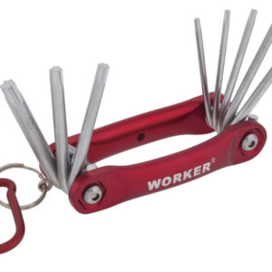 JOGO CHAVE TORX 8 PECAS - WORKER
